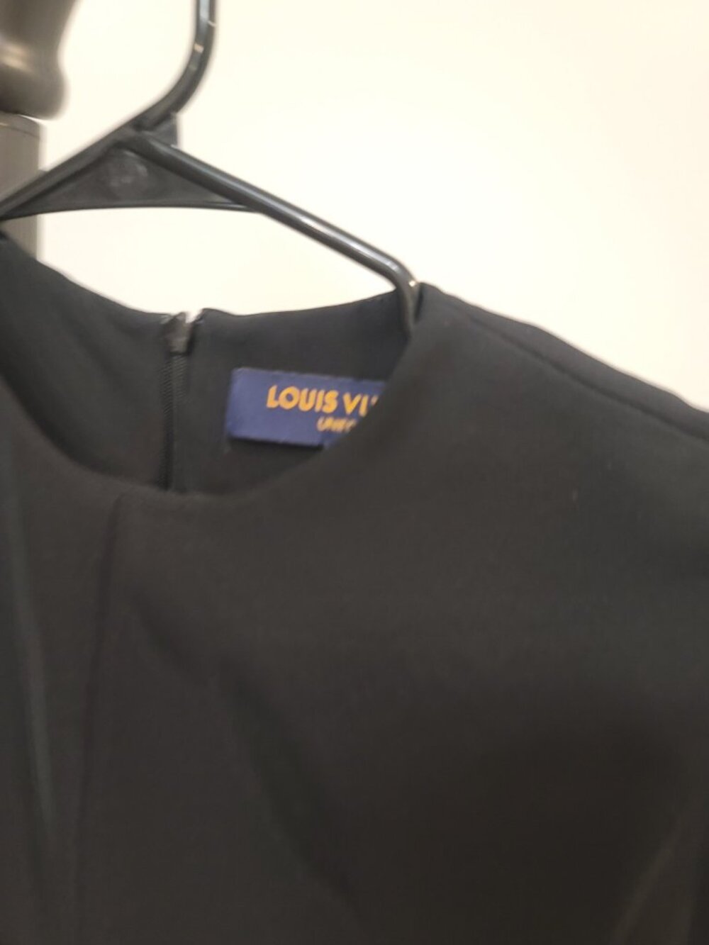 Louis Vuitton Uniforms Dress Women's 34 Black Zip Sleeveless Authentic - Picture 3 of 6